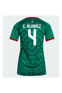 Meksiko Edson Alvarez #4 Jalkapallovaatteet Naisten Kotipaita MM-kisat 2026 Lyhythihainen